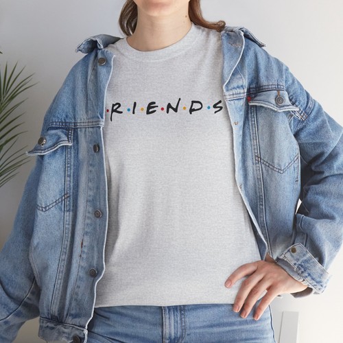 Friends Tee T Shirt TV Gift Cotton American Sitcom New York Ross Chandler Rachel - Picture 27 of 28