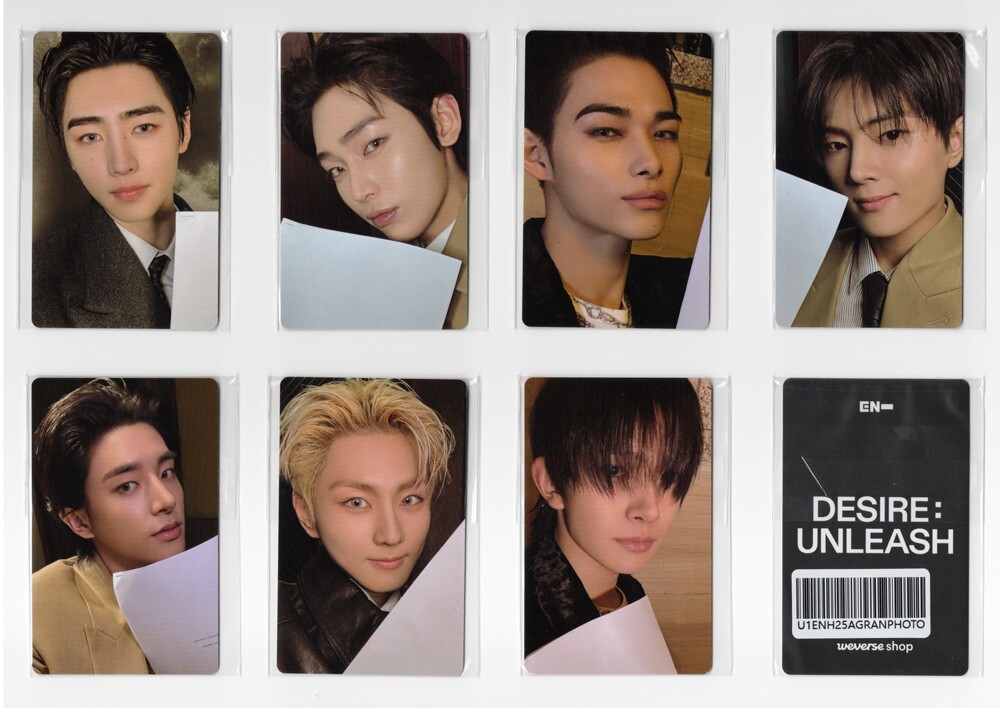 ENHYPEN - DESIRE : UNLEASH [WEVERSE] COMEBACK LIVE EVENT EXCLUSIVE