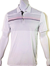 Calvin Klein size large men's striped polo slimfit