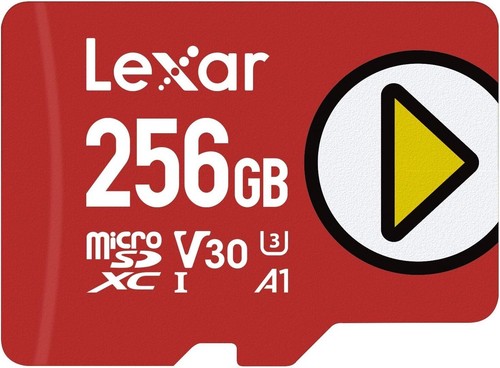 Carte mémoire de jeu MicroSD UHS-I A2 V30 MicroSDXC Lexar Play 256 Go 512 Go 1 To 2 To - Photo 7 sur 10