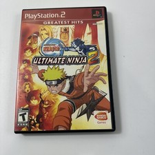 Naruto: Ultimate Ninja 2 (Sony PlayStation 2, 2008 PS2) Case/manual only No Game