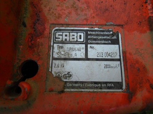 Motorverkleidung Ölmeßstab Sabo Turbostar 52-4 TL m.A 2,6 KW Benzin Rasenmäher - Bild 4 von 4