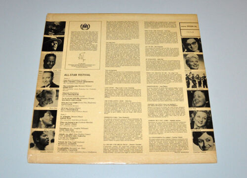 ALL STAR FESTIVAL AAVV Disco Vinile Originale 33 giri 99500 DL 1963 D216 - Foto 3 di 7