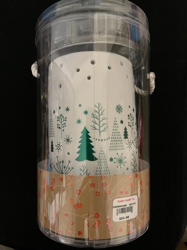 Yankee Kerze Weihnachtsbaum Leuchte Tee Licht Halter/4 Balsam & Zeder Teelichter - Bild 2 von 4