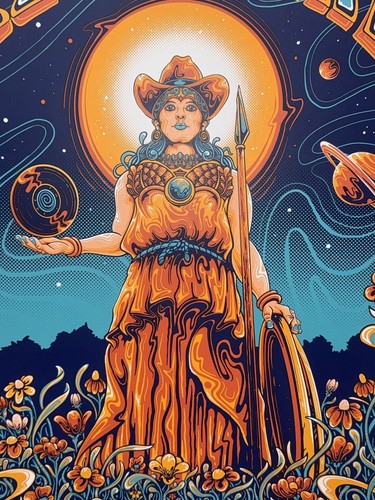 Póster Pearl Jam Nashville TN 5/8/25 variante oficial AP serigrafía S/N X/100 - Imagen 12 de 14