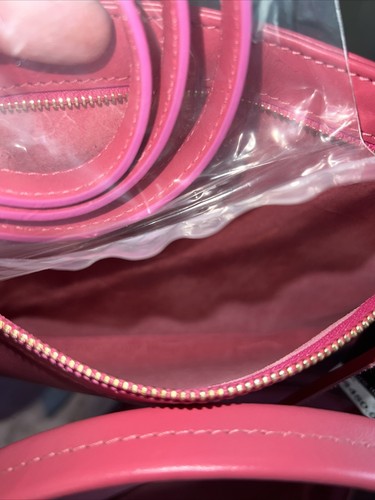 Alice.d Medium Clear PVC with Pink Italian Leather Tote, NWT - Picture 9 of 9
