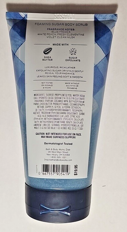 Gingham Foaming Sugar Body Scrub & Ultimate Hydration1 Body Cream by BBW eBay