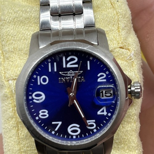 INVICTA Specialty Making History Trinite WOMEN'S BLUE DIAL STAINLESS WATCH 6908 - Picture 8 of 9