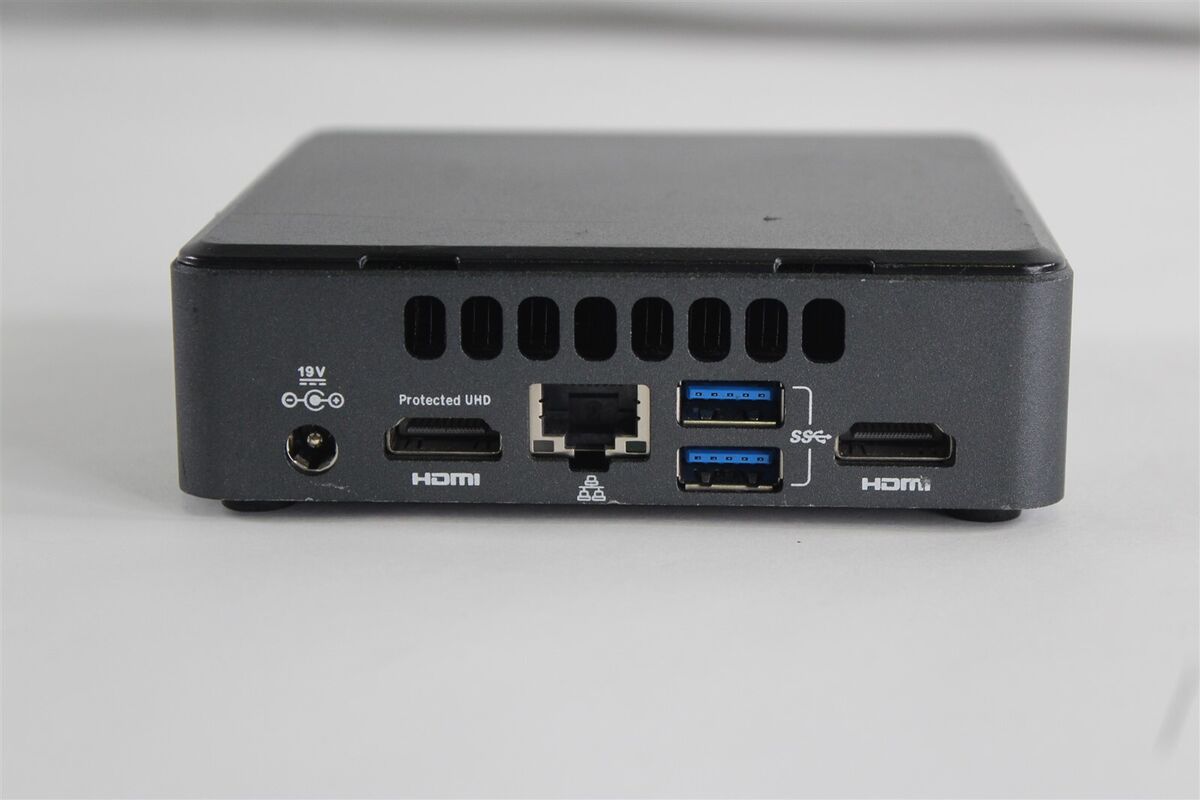 Intel NUC NUC7i5DNK i5-7300U 2.6GHz 4-12GB RAM 0-256GB SSD Dual HDMI WiFi Intel NUC NUC7i5DNK i5-7300U 2.6GHz 4-12GB RAM 0-256GB SSD Dual HDMI WiFi