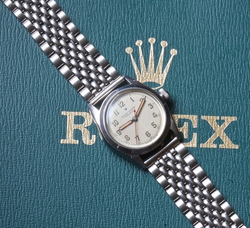 8 VENDUTI Cinturino Orologio Vintage Perline di Riso 17mm Compatibile per Speedking Bubbleback - Foto 6 di 12