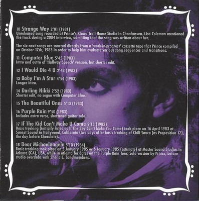 Prince – Blast From The Past 7.0 – 4 x CD (Compilation