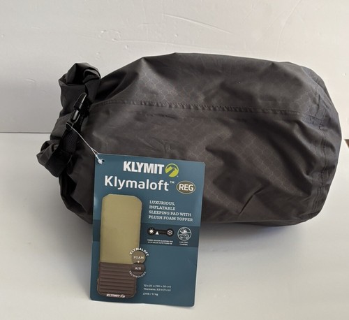 Klymit Klymaloft Regular Aufblasbare Isomatte mit Schaumstoff Topper Camping Neu - Bild 3 von 3