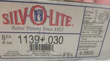 Silvolite Pistons 1139+.030 set of 8  V8 390 Ford 6.4L 1968 - 1976