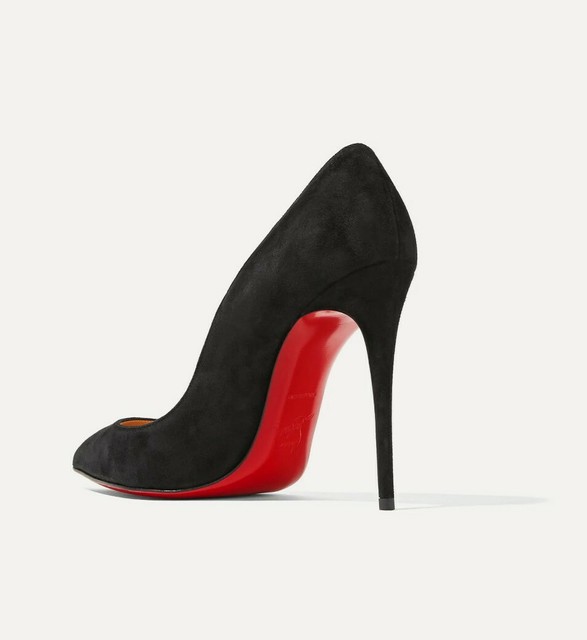 Christian Louboutin 37 Pigalle Follies Black Suede for sale online | eBay