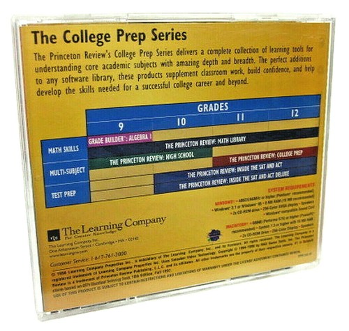 Princeton Review Trigonometry Test Prep Math Learning Company CD ROM (1998) - Picture 3 of 3