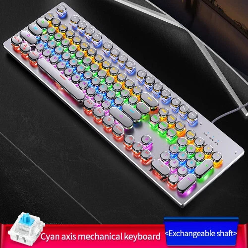 Mechanical Keyboard Switches Gaming Wired Accessories Keyboards with Numpad