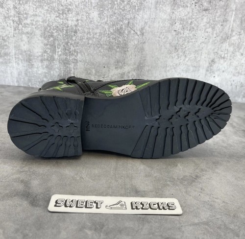 REBECCA MINKOFF Women's Floral Lamba Embroidery Gerry Boots Size 6.5M - Picture 8 of 8