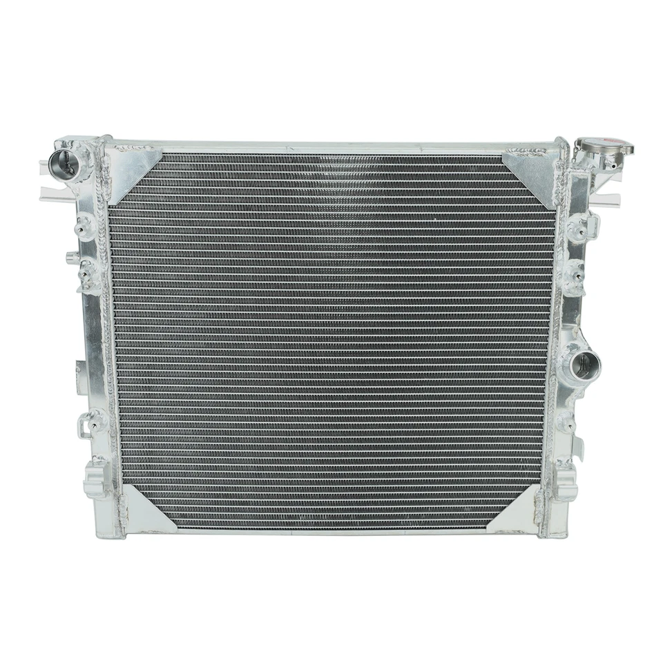 3 Row Aluminum Core Radiator For 2007-2018 Jeep Wrangler JK 3.6L 3.8L V6 Engine Foto 2 de 4