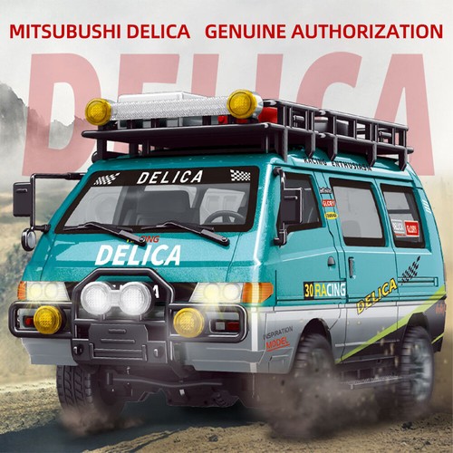 9IMOD 1/24 Delica 2WD 4WD Remote Control Toy Vehicle with Controllable Headlight - Picture 4 of 20