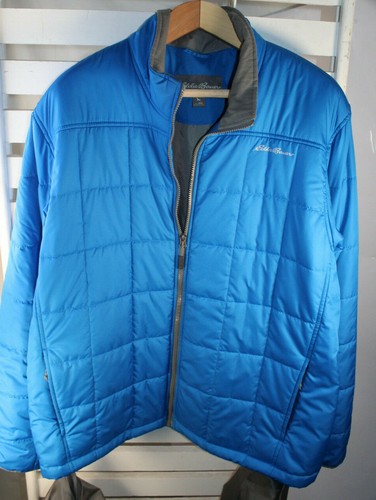 Eddie Bauer Mens 2XL Gray Blue 3 In One WeatherEdge Full Zip Insulated Jacket - Picture 6 of 10