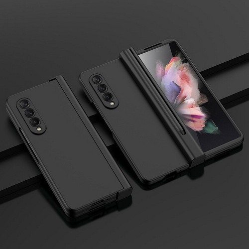 Funda rígida plegable para PC de vidrio templado a prueba de golpes para Samsung Galaxy Z Fold 3 - Imagen 2 de 17