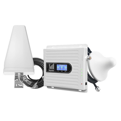 Booster de signal téléphonique 2G/3G/4G avec adaptateur amplificateur de signal répéteur kit - Photo 23 sur 24