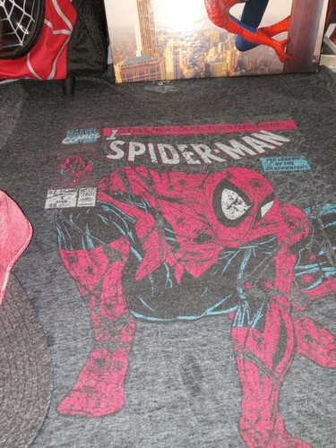 Cool Spidey Lot (Shirt size M, Rad Cap, LTD Edition Collector Set +!) C DESCRIP - Picture 2 of 11