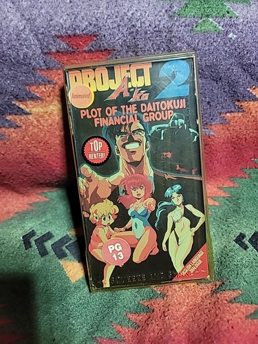 Project A-Ko 2 - Plot of the Daitokuji Financial Group (VHS, 1994, Dubbed) - Picture 1 of 3