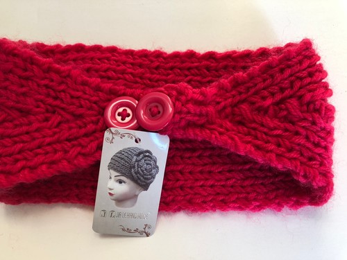 Wide Croche Flower Headband Knitted Soft Warm Winter Stretch Hair Band Womans S - Picture 3 of 7