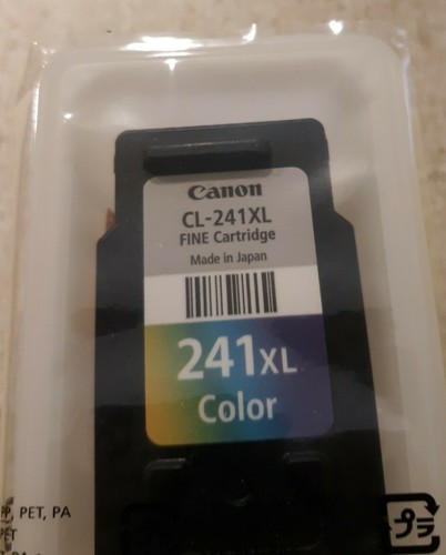 Genuine Canon Pixma 241XL High Yield Color Ink Cartridge - READ Details- - Picture 2 of 4