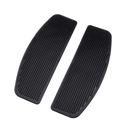 Almohadilla de clavija de pie con inserto frontal de goma para jinete para Harley Touring - Imagen 6 de 12