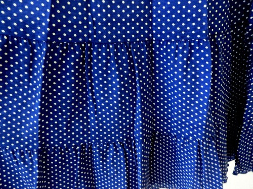 Girl Friends by Anita G Sundress 278 Blue Polka Dot Sz 7 8 10 12 14 or 16 #10964 - Picture 2 of 6