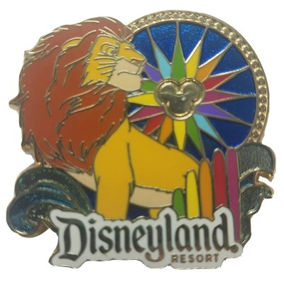 16 a Travel Disneyland Resort World Of Color Simba Disney Pin 799 Ebay