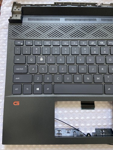 Dell Inspiron G15 5510 5511 5515 Palmrest US/EN Bcl Kbd 04xj3d 4xj3d 2xjj8 B28 - Zdjęcie 2 z 7