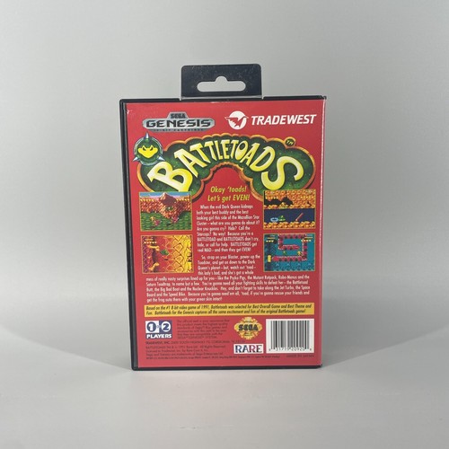 Battletoads (Sega Genesis, 1991) Complete CIB W/ Manual - Tested - Picture 6 of 14