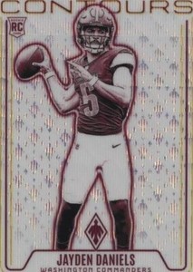 2024 Panini Phoenix - Contours HYPER Jayden Daniels #CONJDS (RC) PSA 10 - Pop 11