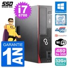 PC Fujitsu Esprimo D556 DT Intel Core i7-6700 RAM 32Go SSD 480Go Windows 10 Wifi