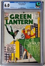 6.0 CGC Green Lantern #7 (Origin & 1st App Sinestro, 1st Terga) 1961 [1568518012