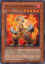 3 x Volcanic Hammerer - FOTB-EN013 - Common - Unlimited Edition Near Mint, Engli