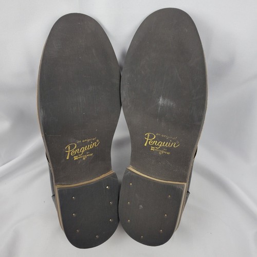 Penguin by Munsingwear elegante Herrenschuhe Willie Größe 10 schwarz klassische Oxford-Schuhe - Bild 14 von 14