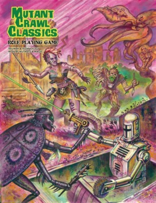 Mutant Crawl Classics Hardback - Core Rulebook - english - GMG6200