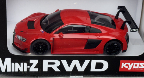 Kyosho Mini Z RWD Readyset Electric 2 WD Touring Car Audi R8 LMS 2015 Red NEW - Picture 3 of 12