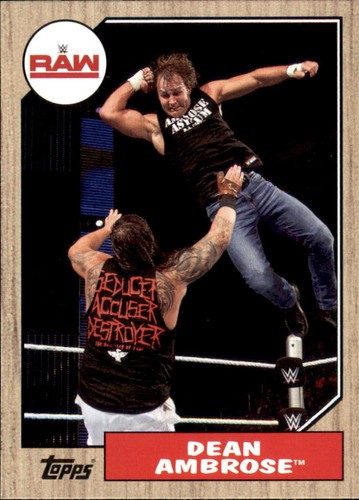 2017 Topps Heritage WWE Singles & Inserts - Picture 44 of 205