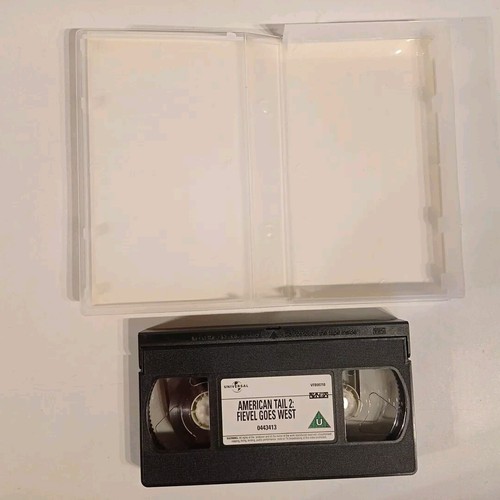 An American Tail Trilogy 1 2 & 3 An American Tail Goes West VHS Video Excellent - Foto 9 di 12