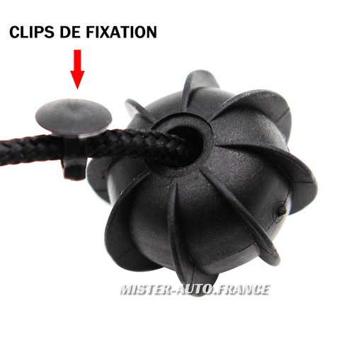 x2 Cordon Fixation Plage Arrière Coffre✅Cordellette pour VW GOLF 5-6 MK5 MK6 MK7 - Imagen 8 de 10