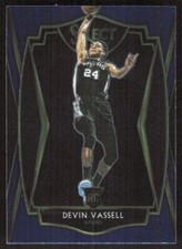 2020-21 2777E Panini Select Devin Vassell Rookie San Antonio Spurs #179