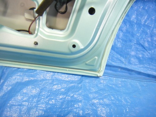 HECKKLAPPE Kofferraumklappe mit Scheibe ROSTFREI Mitsubishi Colt ab-1996-2003  - Bild 3 von 5