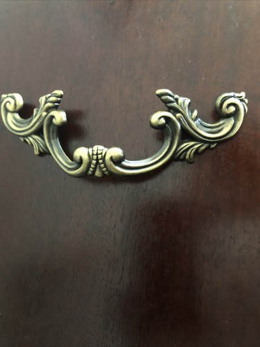 Vintage look Belwith Brass French Provincial Drawer Pull Handles Gold NEW - Picture 7 of 11