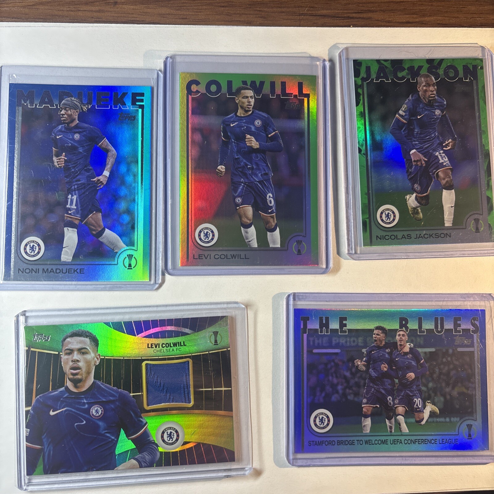 2024-25 Topps Ucc Flagship-Chelsea # Lot Levi Colwill Patch And Chelsea Numbered