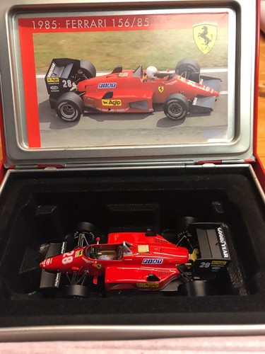 La Storia Ferrari 156-85 #28 René Arnoux GP Brasile 1985 1/43 SF24/85 - Imagen 1 de 2